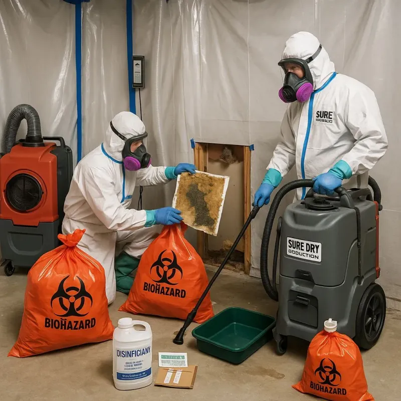 Contaminated Water Handling Protocols process in Cumberland County, KY