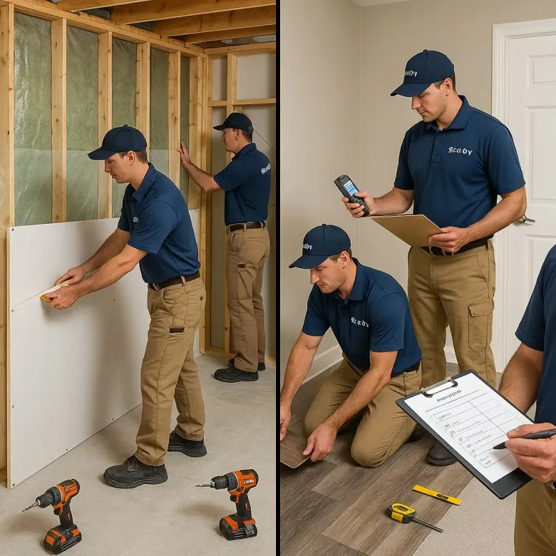 Repairs and Reconstruction process in Cumberland County, KY